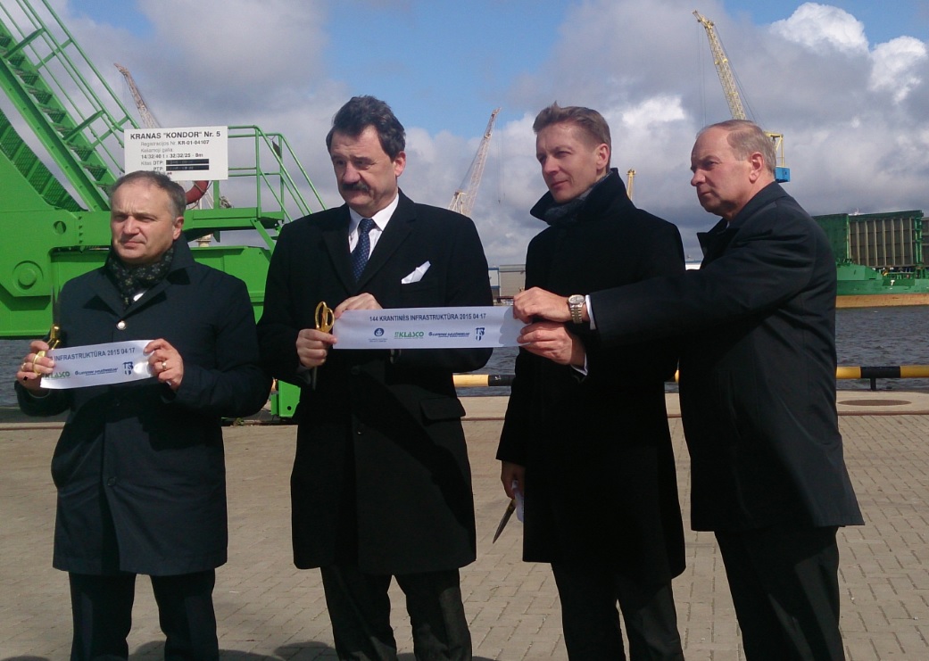 Klaipeda port invests into infrastructure